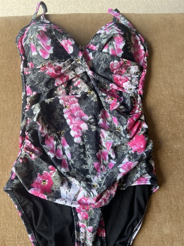 Next black and pink floral - next,