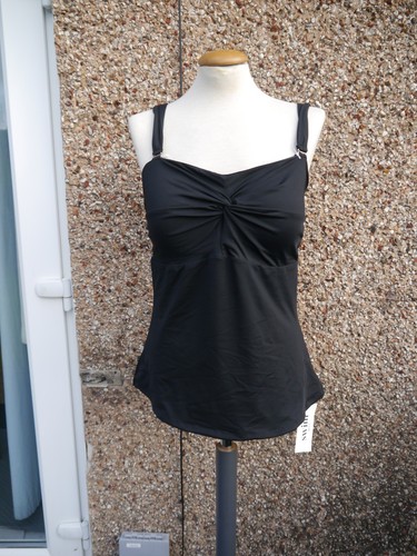 Next tankini top black - tankini,