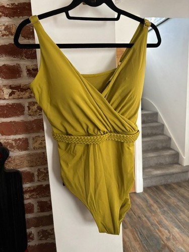 Next lime green swimsuit - green,