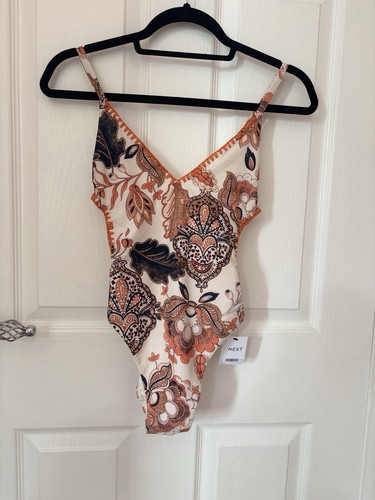 Next print swimsuit with - with, cross