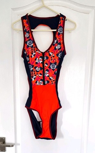 Next womens zip front floral - front,